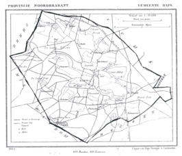 Kaart van Haps