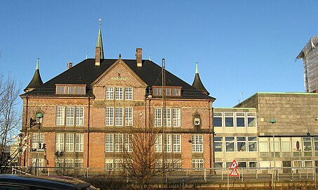 Aarhus Katedralskole - Den røde bygning (1906)