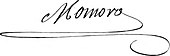 signature d'Antoine-François Momoro