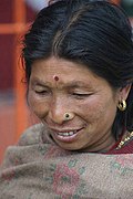 Wanita dari Darjeeling, India.