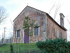 Chiesa di Santo Stefano - facciata e campanile a vela