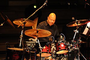 Thompson drumming in 2008