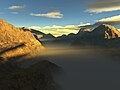 Image 62Terragen scene at Scenery generator, by Fir0002 (from Wikipedia:Featured pictures/Artwork/Others)