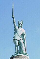 Statue des Arminius im Teutoburger Wald