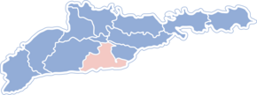 Poloha rajónu v Černovické oblasti