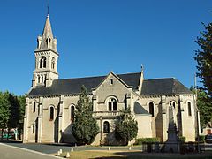 L'église Saint-Alpinien.