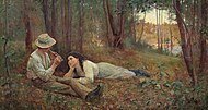 Frederick McCubbin, Bush Idyll, 1893