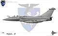 Rafale C escadron 1/7 Provence