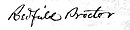 Firma di Redfield Proctor