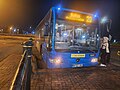 Mercedes-Benz Citaro 0.530, prior repainting to Bee Network yellow at Trafford Centre in December 2024.