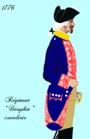 régiment de Dauphin-cavalerie de 1776 à 1786