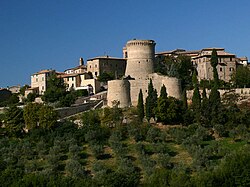 Skyline of Gualdo Cattaneo