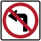 No Left Turn