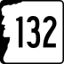 New Hampshire Route 132 marker