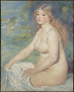 La Baigneuse blonde (1881), Williamstown, Clark Art Institute[22].