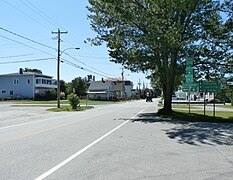 Route 253 and 210 in Sawyerville.