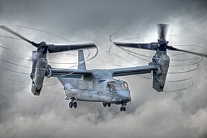 Eine MV-22B der Staffel VMM-264 des US Marine Corps beim Start