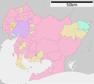 七宝町位置図