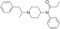 Chemical structure of α-methylfentanyl.