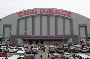 Frontseite des Cow Palace