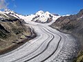 Glasier Aletsch, Switzerland