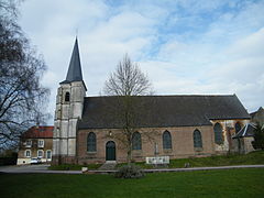 L'église façade sud.