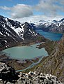 Aussicht vom Knutshøi über den Jotunheimen