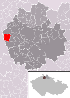 Kravaře na mapě