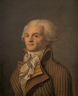 Anoniem portret van Robespierre (ca. 1790), Musée Carnavalet