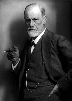 Sigmund Freud, v roce 1921