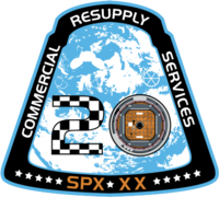 Emblemat SpaceX CRS-20