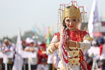 Peragaan Tali Melinting dari Lampung