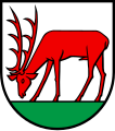 Cervo brucante (stemma di Hottwil, Svizzera)