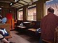 Interior of museum’s passenger car No. 17