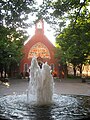 Chapel in early fall