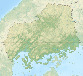 向島の位置（広島県内）