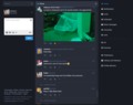 Das User Interface von Mastodon