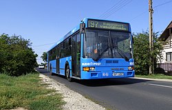 Ikarus 412-es busz a Zrínyi utcában