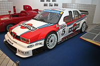 Alfa Romeo 155 V6 TI DTM 1996 in the National Automobile Museum of Turin