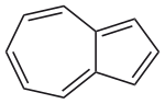 Strukturformel von Azulen