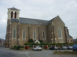 The church in Talensac