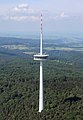 Der Fernmeldeturm Koblenz auf dem Kühkopf