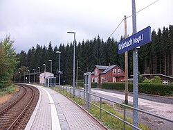 Grünbach (Vogtl) railway platform