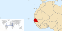 Mapa de la_Republica de Senegal