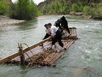 Navatas en o río Galligo