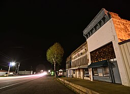 Magazine at night