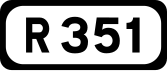 R351 road shield}}