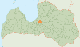 Ropaži – Mappa