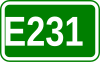 Route européenne 231