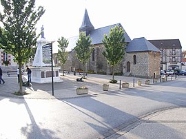 The centre of Wissant